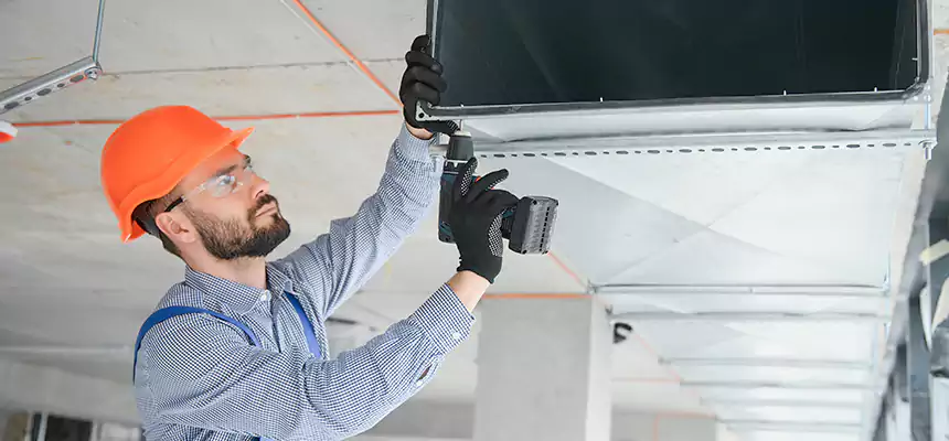 Roof Cap & Exterior Hood Lint Buildup Removal – Hesperia